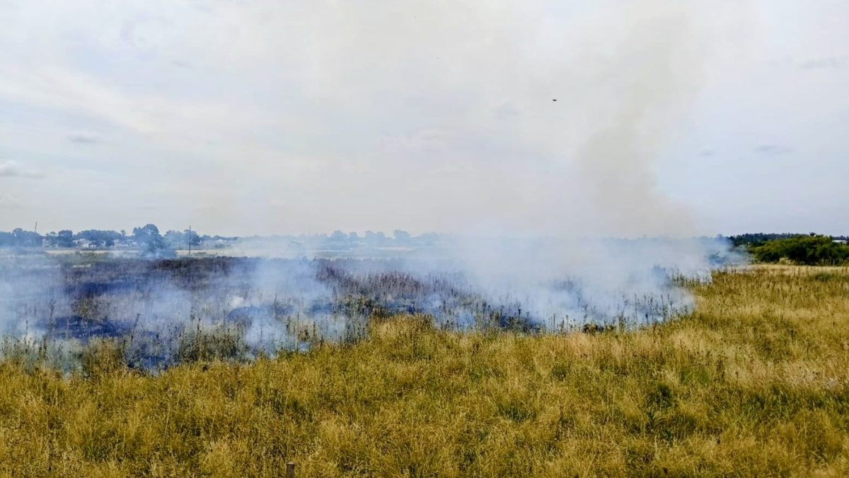 Preocupación en Canning por los incendios de pastizales