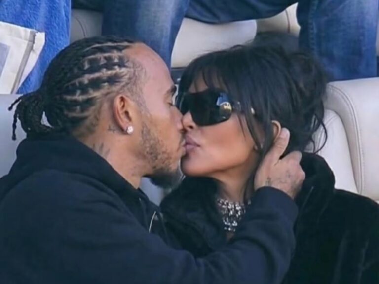 Lewis Hamilton y Kim Kardashian compartieron momentos en el Super Bowl 2026 9 Lewis Hamilton y Kim Kardashian se mostraron juntos en el Super Bowl 2026