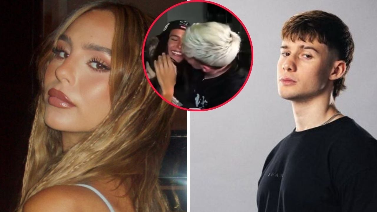 Juana Tinelli y Tomás Mazza confirman su romance con un beso en vivo