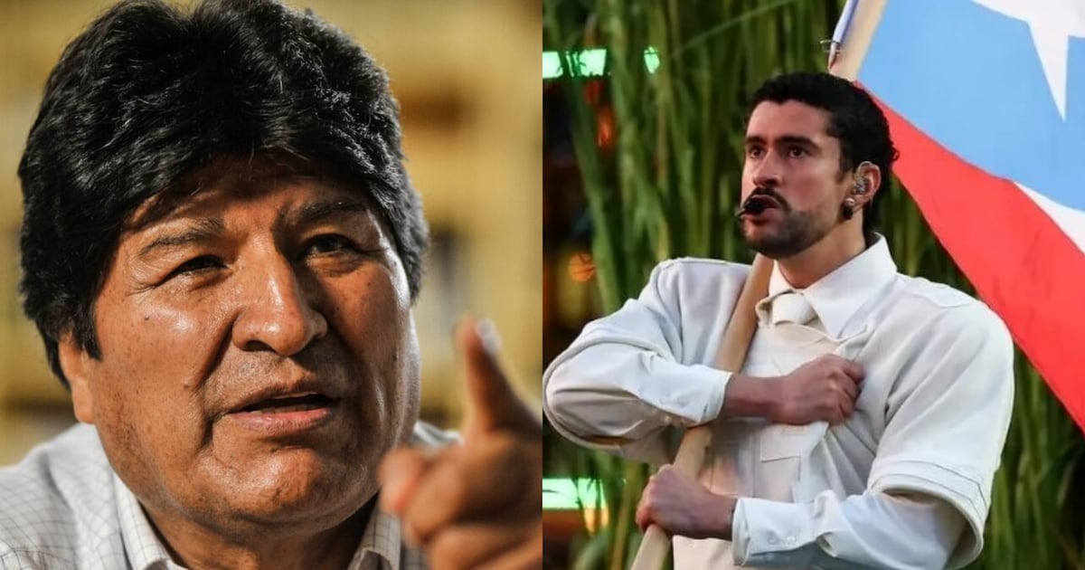 Evo Morales aplaude a Bad Bunny por su actuación en el Super Bowl 1 Evo Morales aplaude a Bad Bunny por su actuación en el Super Bowl